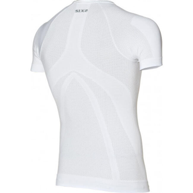 Six2 Maglia Termica Moto White Carbon Unisex